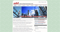 Desktop Screenshot of br.azbil.com